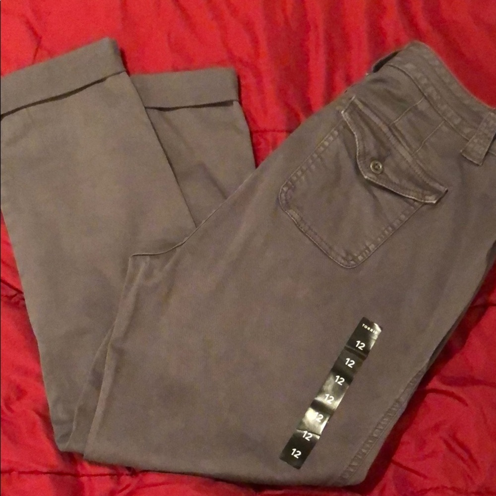 Gray Torrid Capris